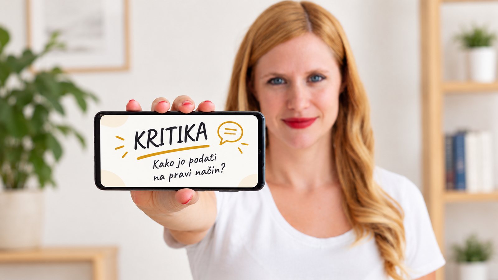 Kako ustrezno podati kritiko?